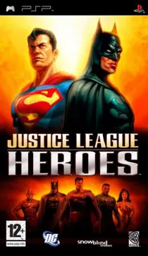 Justice League Heroes (EU) box cover front